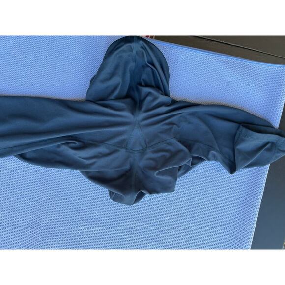 Free People FP Movement Stay Centered Capri Yoga Leggings Deep Dive Sz L $78 - Picture 11 of 15